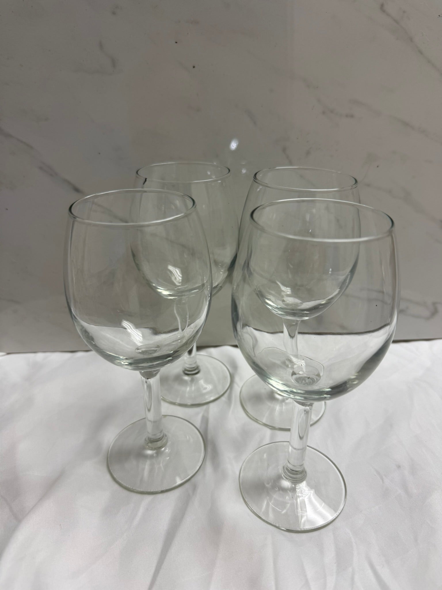 CLEAR WINE GLASSES SETS OF 4