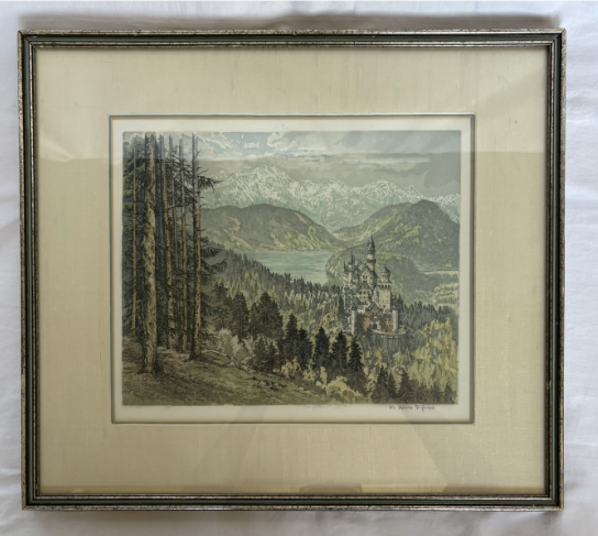 CASTLE BY THE WATER FRAME