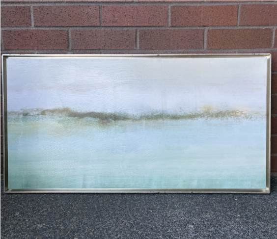 HORIZON LINE LANDSCAPE CANVAS (GOLD FRAME)