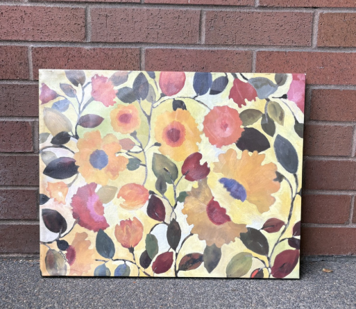 YELLOW FLOWERS CANVAS