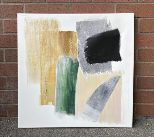 PAINT STREAKS CANVAS SET OF 2
