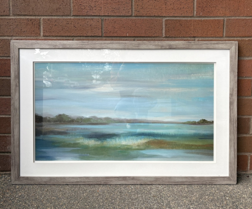 OUTDOOR SCENE CANVAS (WOODEN FRAME)