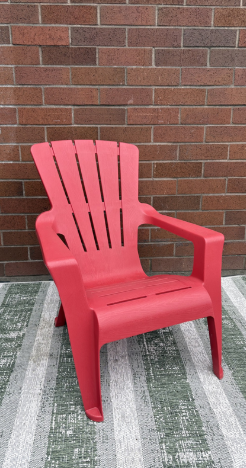 BIG RED LAWN CHAIR (SET OF 2)