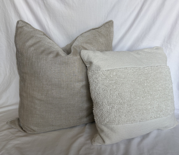 SMALL AND LARGE PILLOW BUNDLE SET OF TWO