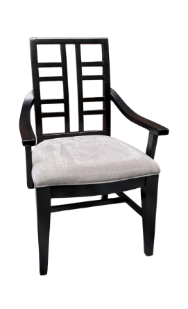 DINING ARMCHAIR WITH CUSHION SEAT (SINGLE)