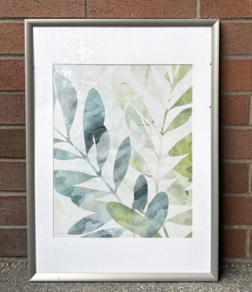 PLANT STEMS (SILVER FRAME)
